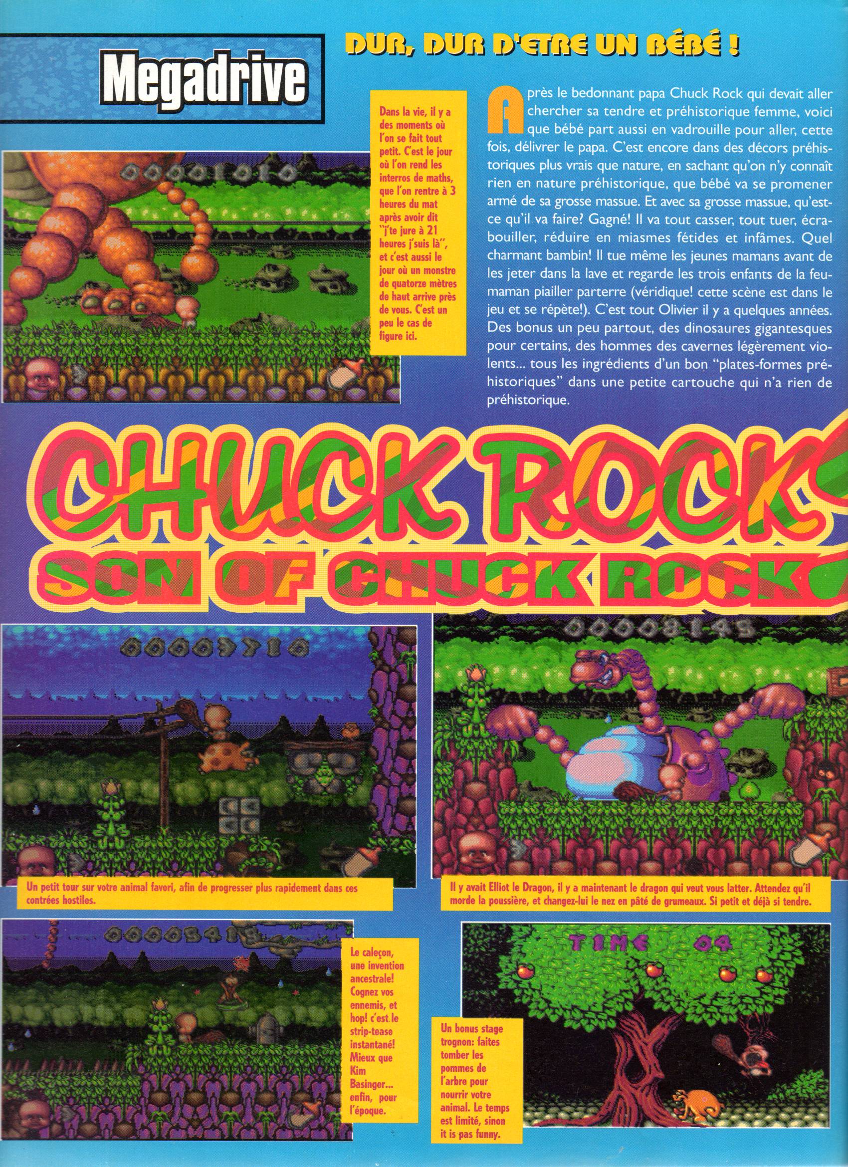 [TEST] Chuck Rock II (Mega Drive) Joypad%2023%20Septembre%201993%20page138