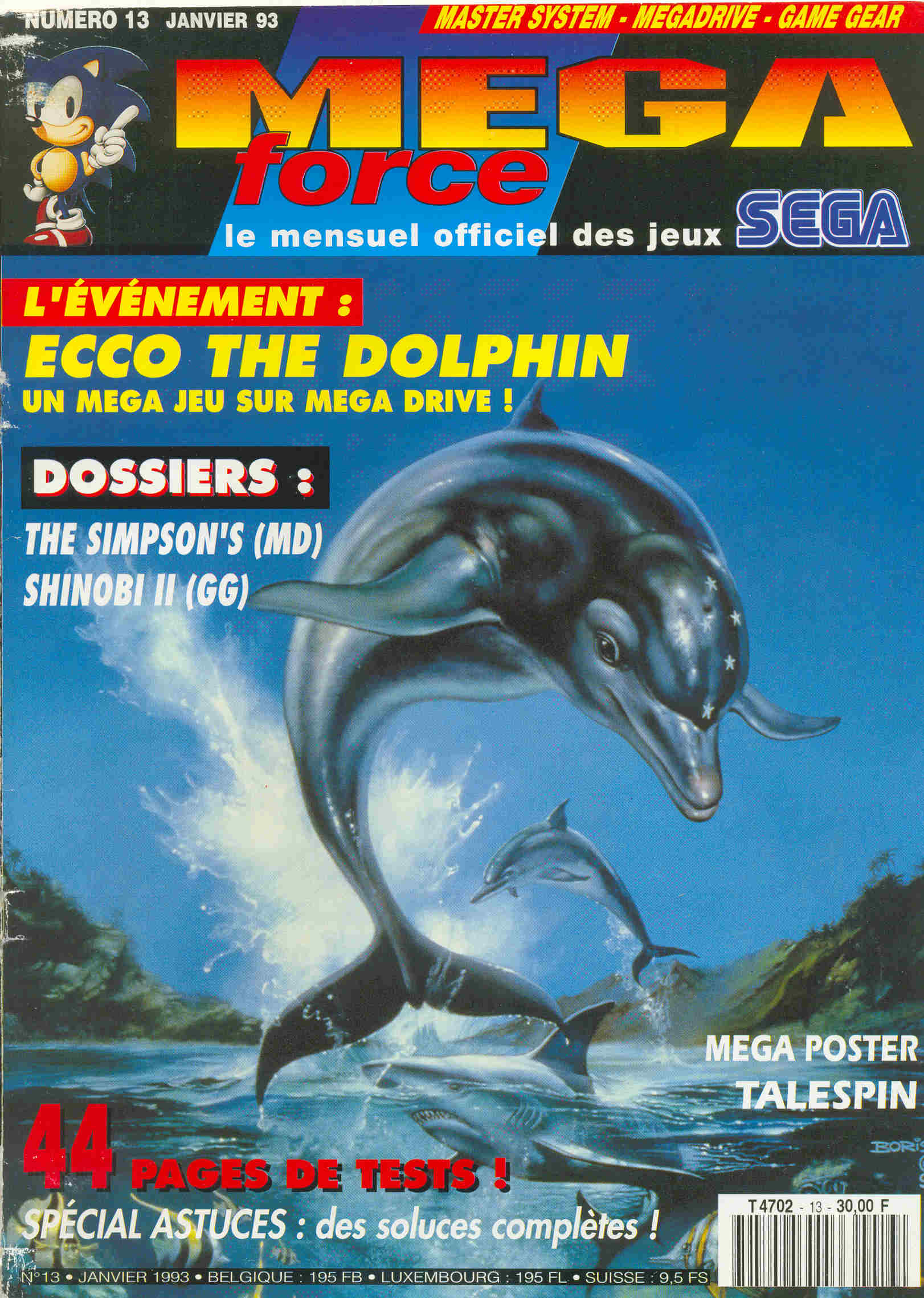 Mega Force - Janvier 1993