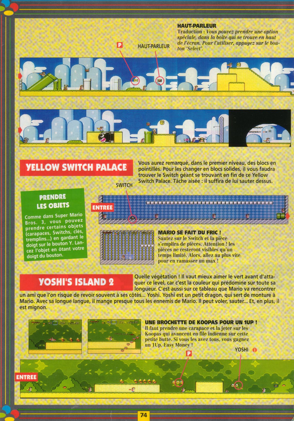 [TEST] Super Mario World (Super Famicom) Nintendo%20Player%20004%20-%20Page%20074%20%281992-05-06%29