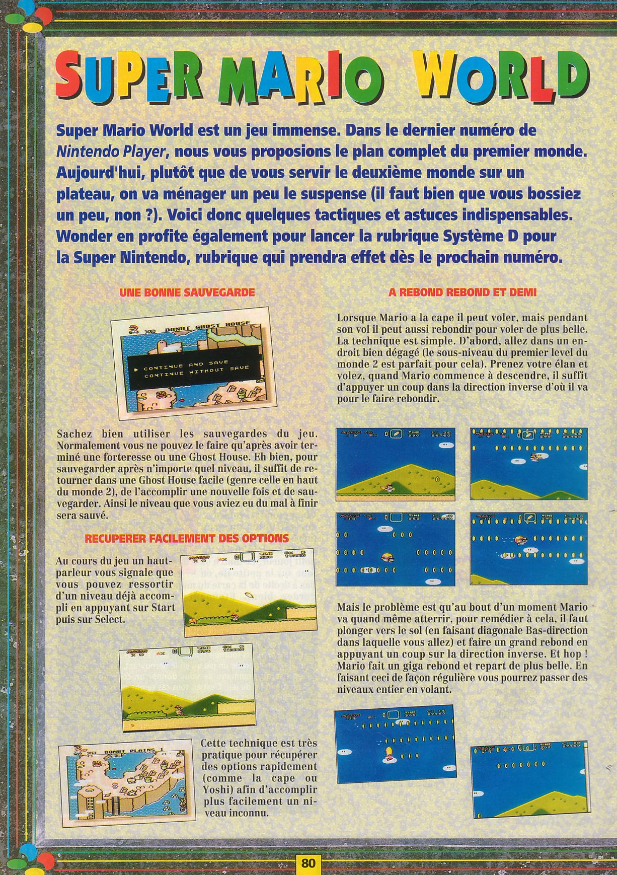 [TEST] Super Mario World (Super Famicom) Nintendo%20Player%20005%20-%20Page%20080%20%281992-07-08%29