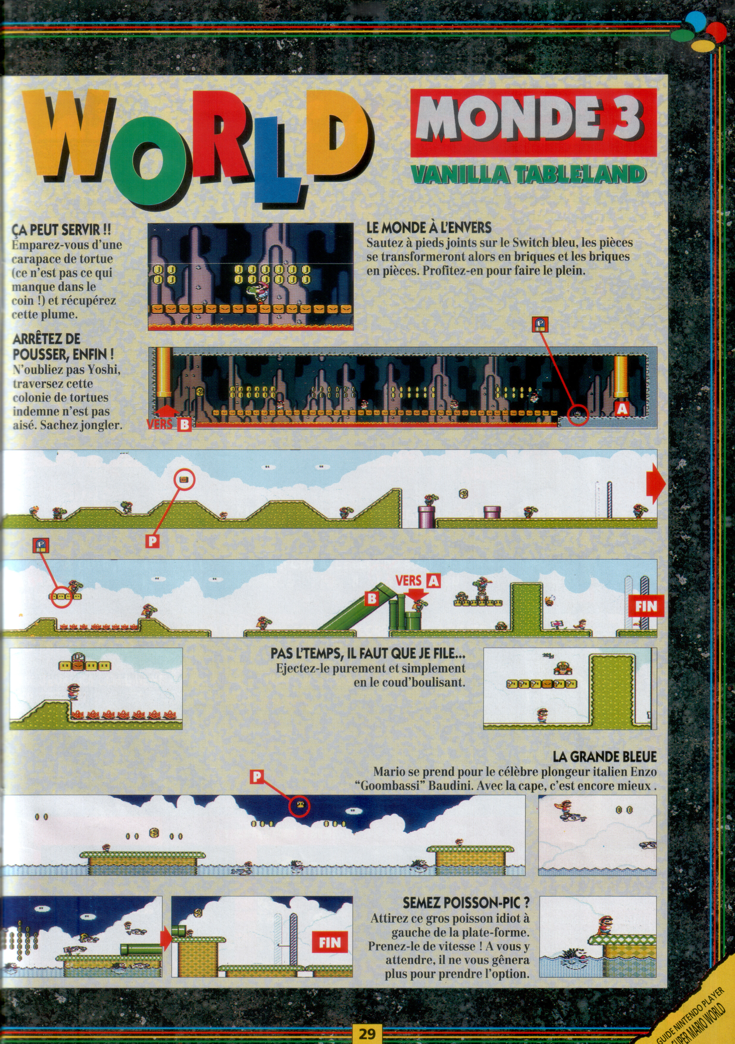 [TEST] Super Mario World (Super Famicom) Nintendo%20Player%2009%20-%20Page%20029%20%281993-03%29