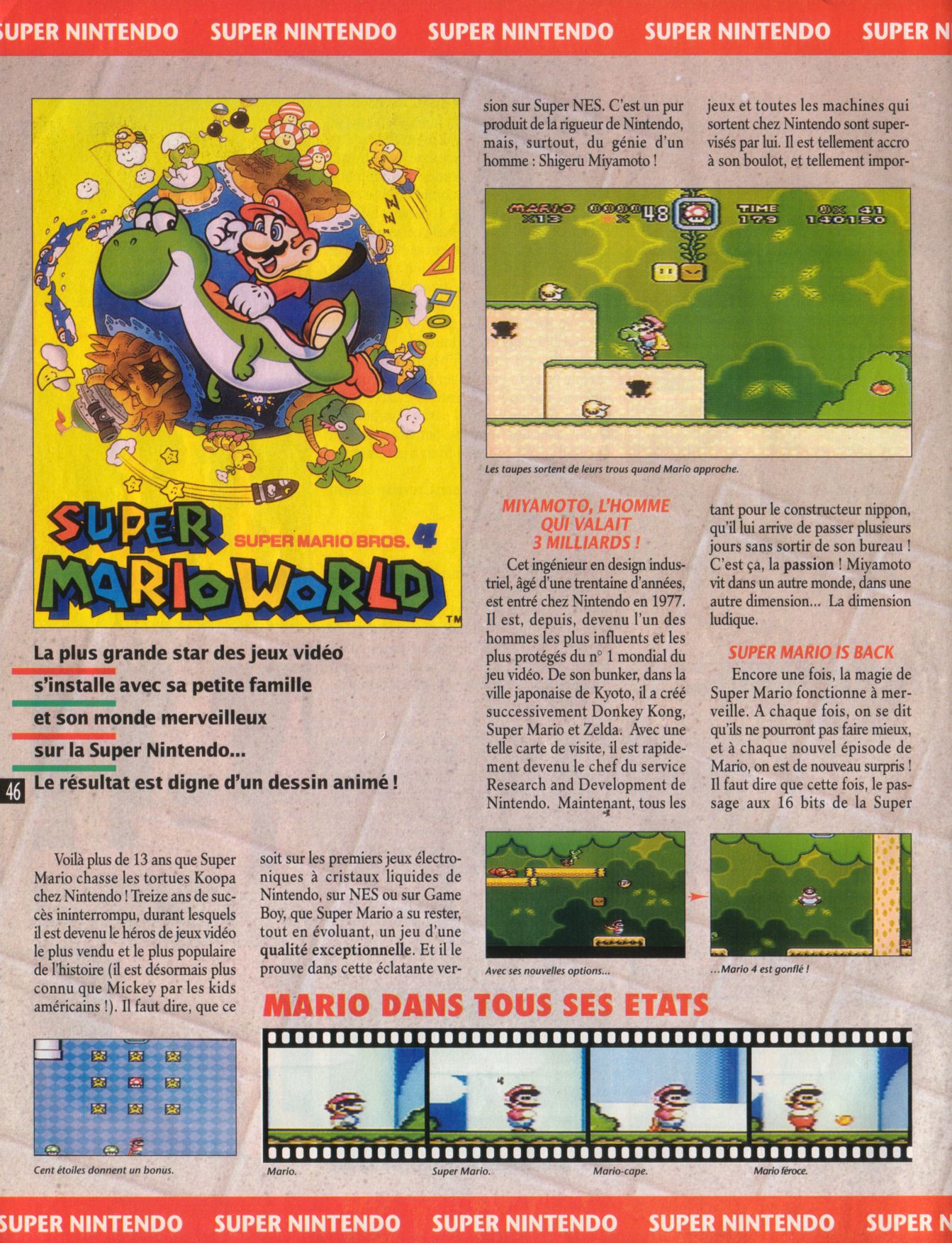 [TEST] Super Mario World (Super Famicom) Player%20One%20019%20-%20Page%20046%20%281992-04%29
