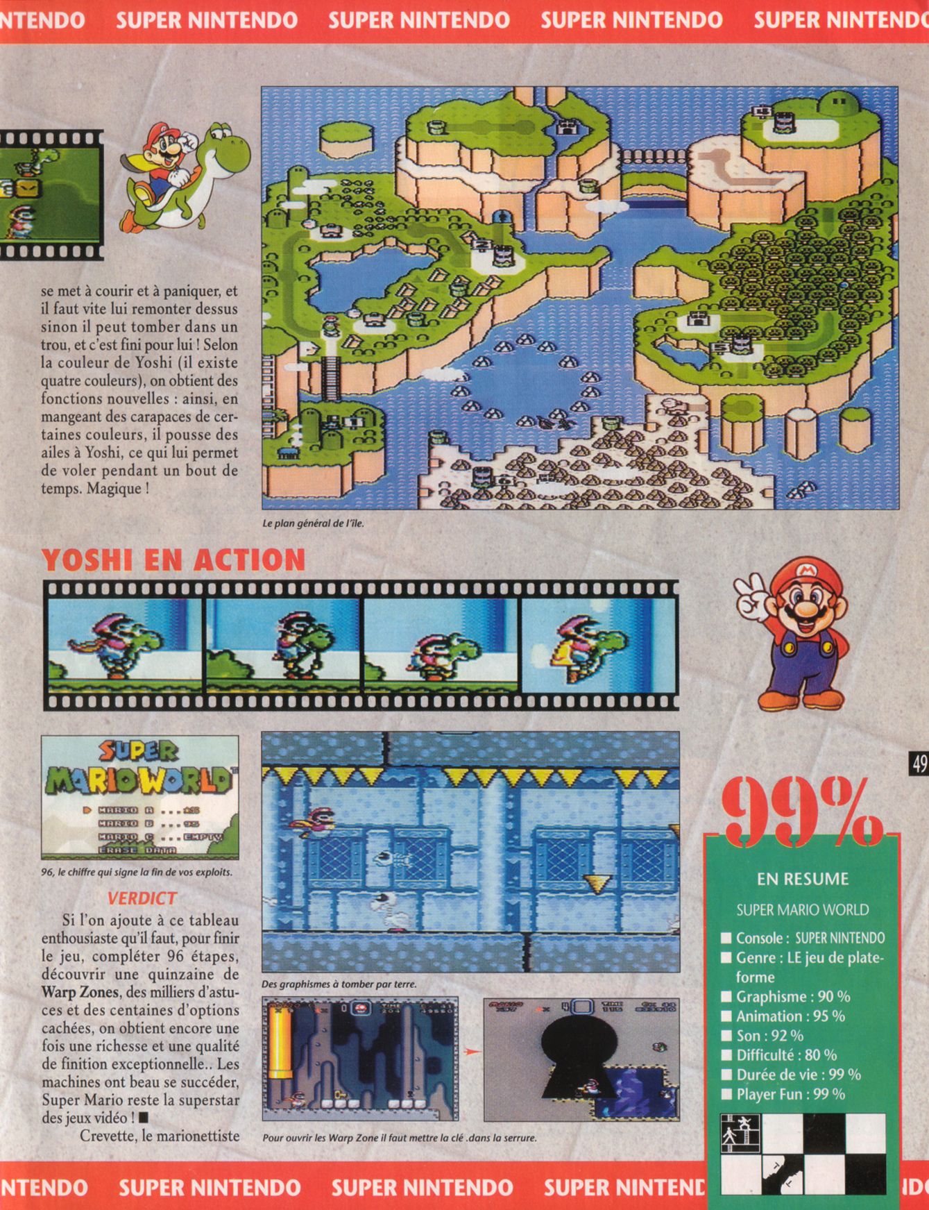 [TEST] Super Mario World (Super Famicom) Player%20One%20019%20-%20Page%20049%20%281992-04%29