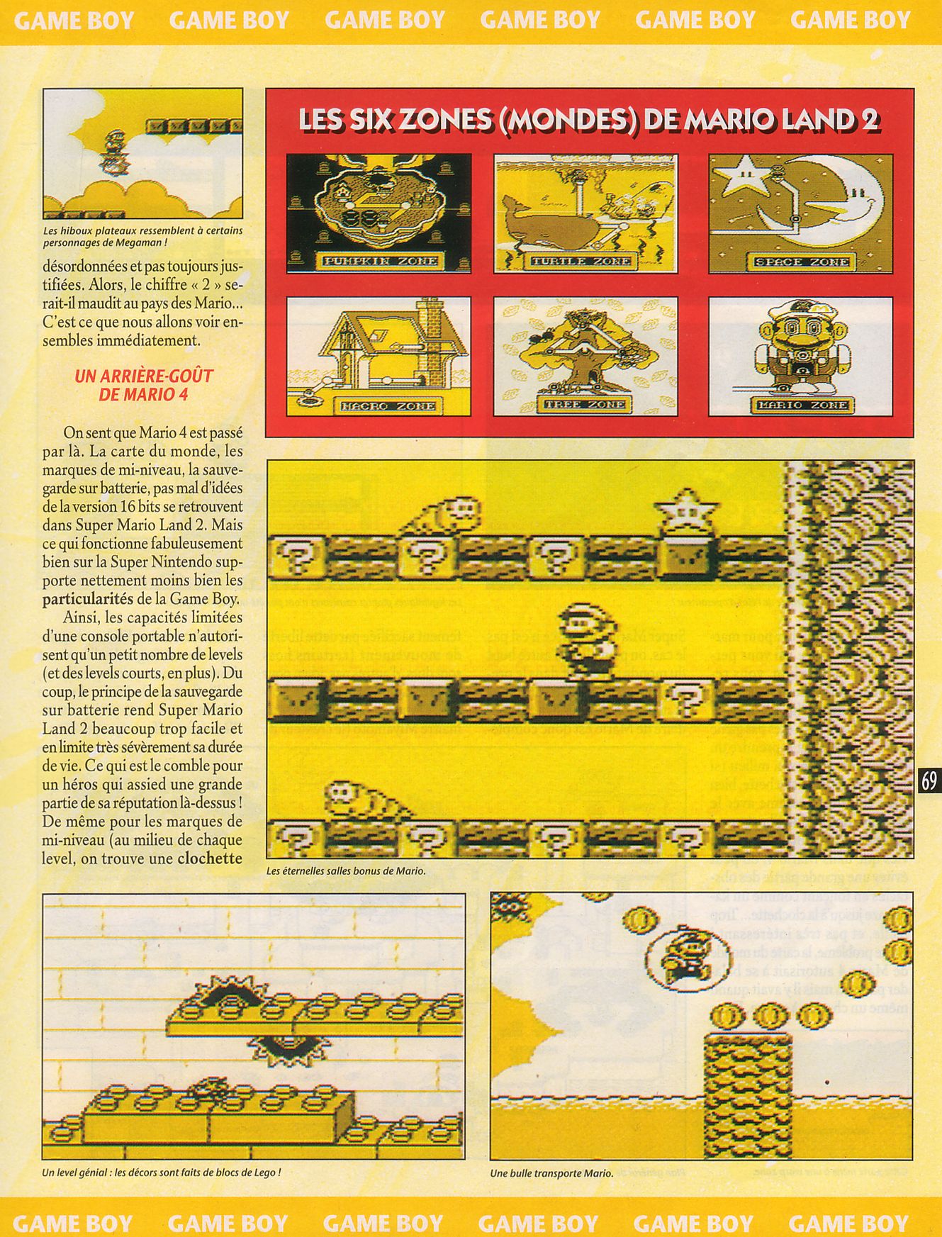 [TEST] Super Mario Land 2: 6 Golden Coins (GB) Player%20One%20026%20-%20Page%20069%20%281992-12%29